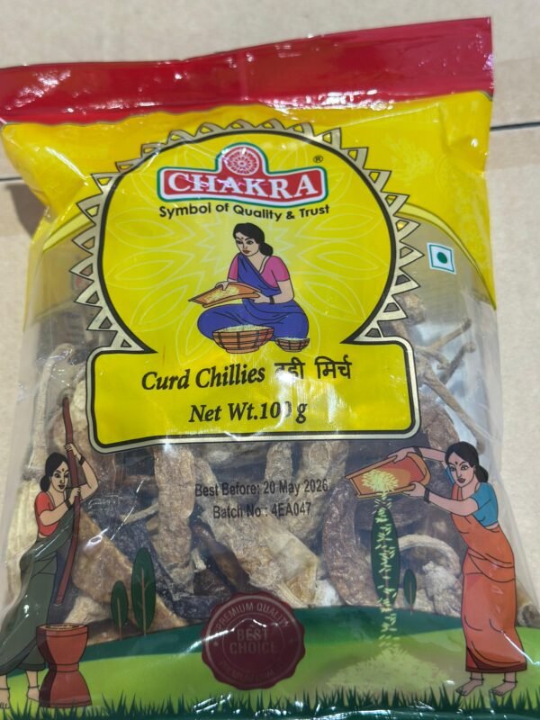 Chakra Curd Chillies