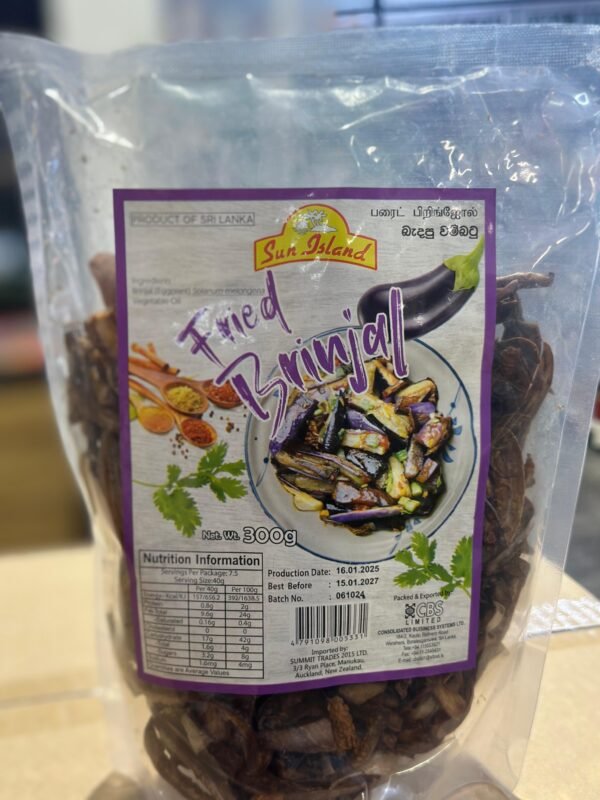 Sun Island Fried Brinjal