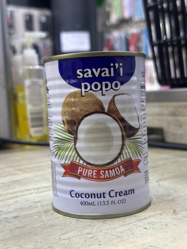 Savai'i PoPo Pure Samoa Coconut Cream