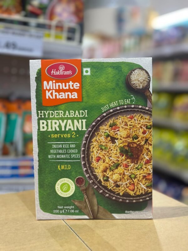 Haldiram Minute Khana Hydrabadi Briyani