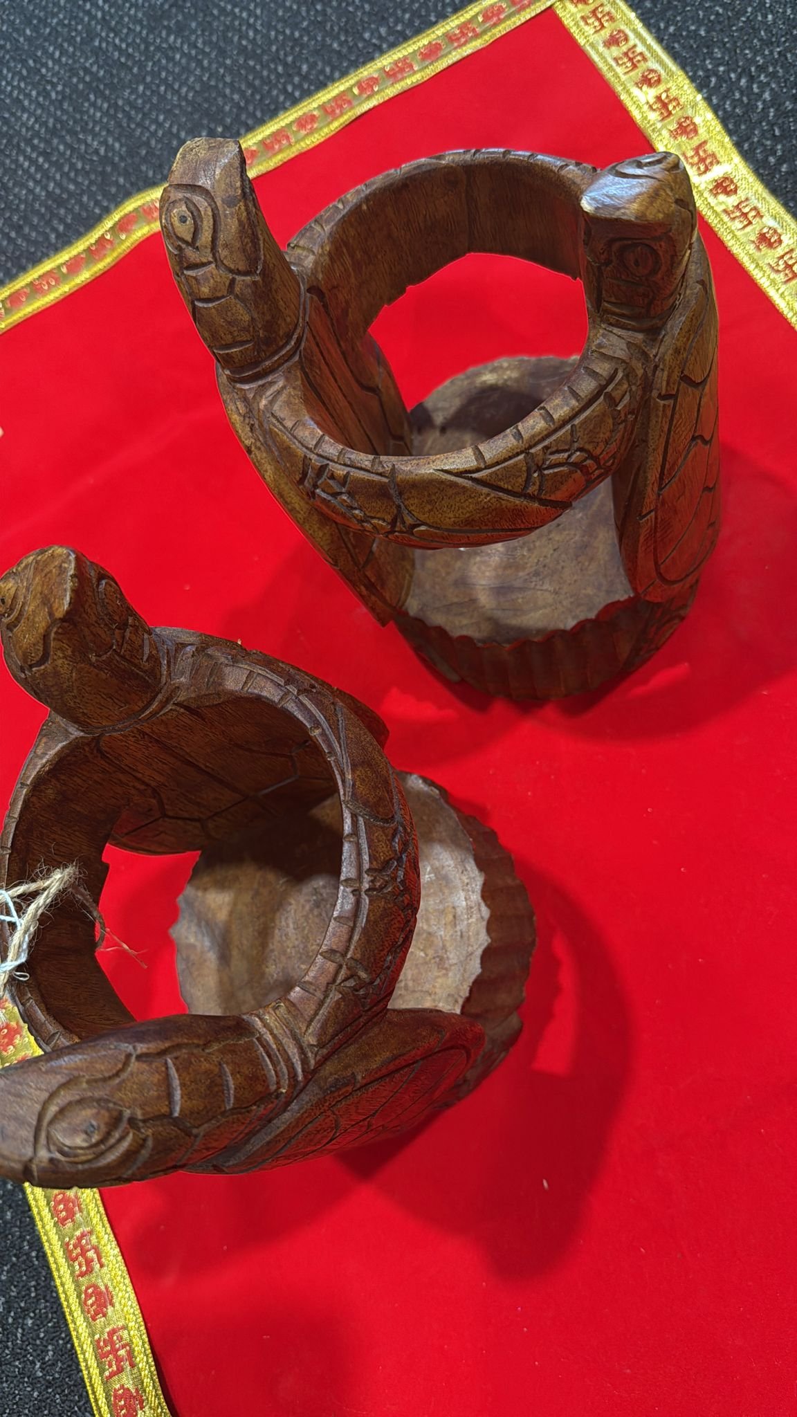 Handcrafted Wooden Wine Bottle Stand