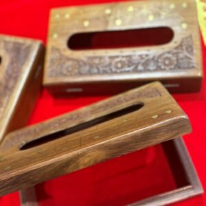 Handcrafted Wooden Napkin Holder