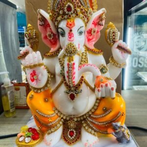 Lord Ganesha Idol – 15 Inch (Height) × 10 Inch (Width)