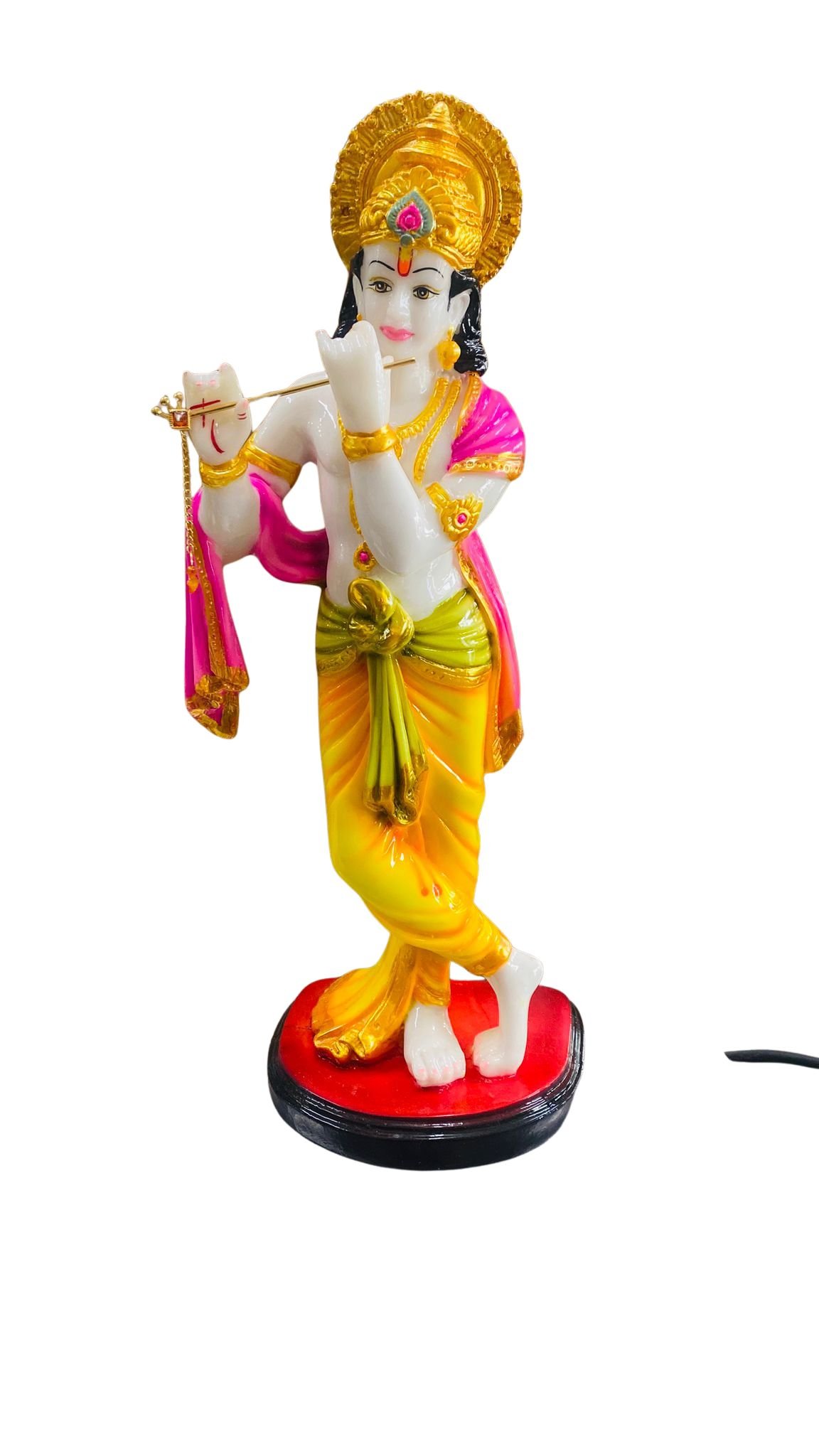 Lord Krishna Idol – 15 Inch (Premium Standing Murti)
