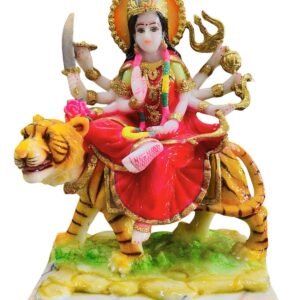 Durga Mata Idol – Premium 13-Inch Murti